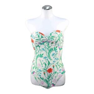 Kate Spade New York Marina One Piece Swimsuit Bird